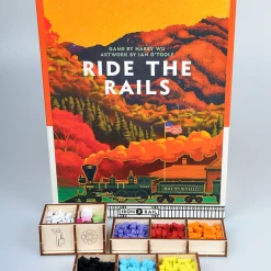 Meeple Realty - Ride The Train (Compatible With Ride The Rails)