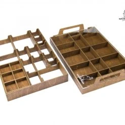 Gaming Trunk - Cave Organizer For Caverna (Walnut)