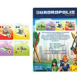 Days Of Wonder Board Games Quadropolis: Christmas Tiles (German Import)