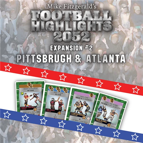Eagle-Gryphon Games Board Games Football Highlights 2052: Expansion #2 – Pittsburgh & Atlanta 1 Eagle-Gryphon Games Board Games Football Highlights 2052: Expansion #2 – Pittsburgh & Atlanta