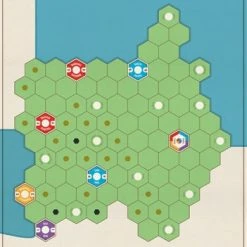 Eagle-Gryphon Games Age Of Steam Deluxe: France & Poland Maps