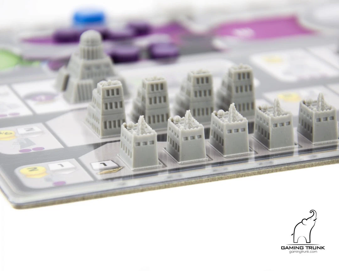 Gaming Trunk - Acrylic Overlays For The Gaia Project Player Board 6 Gaming Trunk - Acrylic Overlays For The Gaia Project Player Board