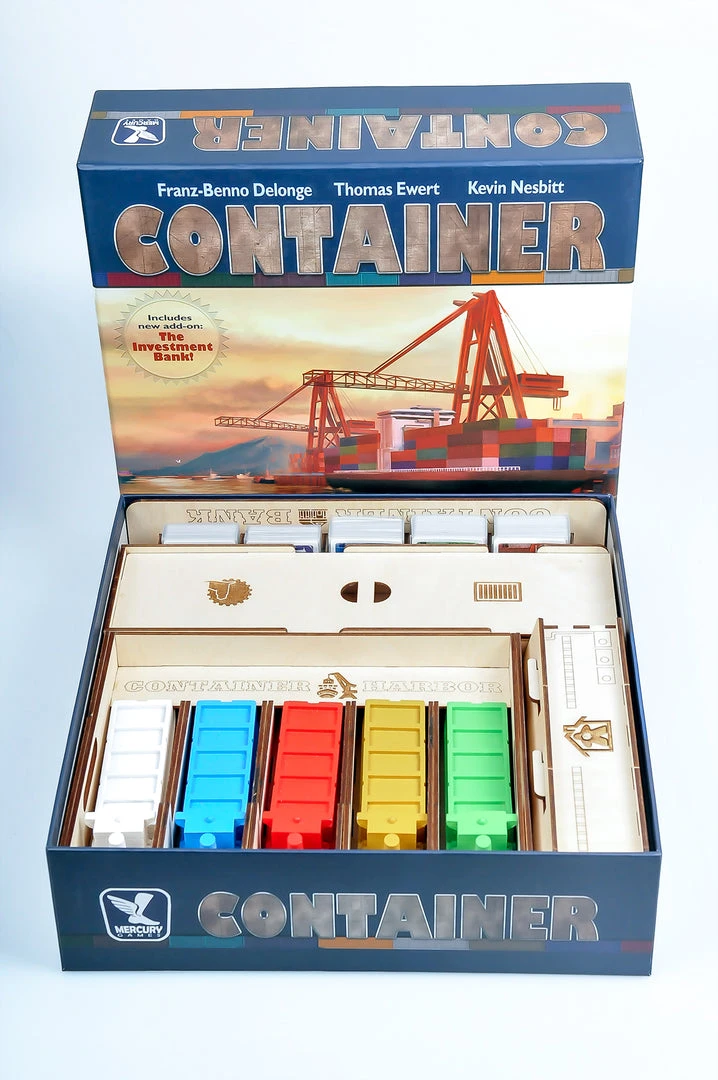Meeple Realty - Container Harbour (Compatible With Container 10th Anniversary Edition) 1 Meeple Realty - Container Harbour (Compatible With Container 10th Anniversary Edition)