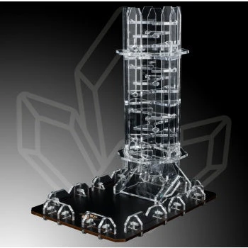 ADC Blackfire Entertainment GmbH Blackfire Dice Towers: Crystal Twister Accessories 1 ADC Blackfire Entertainment GmbH Blackfire Dice Towers: Crystal Twister Accessories