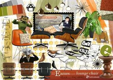 Puzzle - Ravensburger - Eames Design Classics (1000 Pieces) 2 Puzzle - Ravensburger - Eames Design Classics (1000 Pieces)