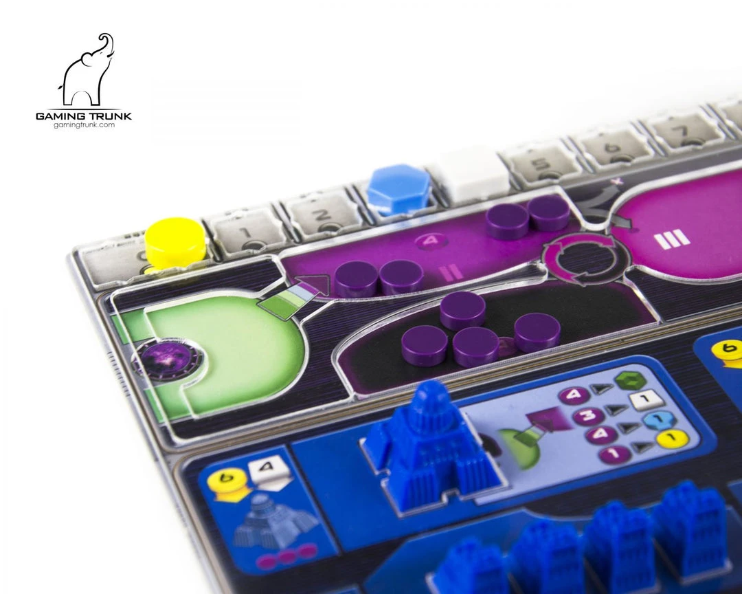 Gaming Trunk - Acrylic Overlays For The Gaia Project Player Board 9 Gaming Trunk - Acrylic Overlays For The Gaia Project Player Board