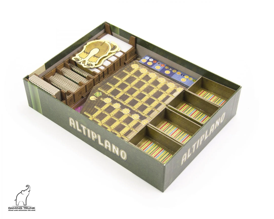 Gaming Trunk - Alpaca Organizer For Altiplano (Rev 2.1) (Walnut) 5 Gaming Trunk - Alpaca Organizer For Altiplano (Rev 2.1) (Walnut)