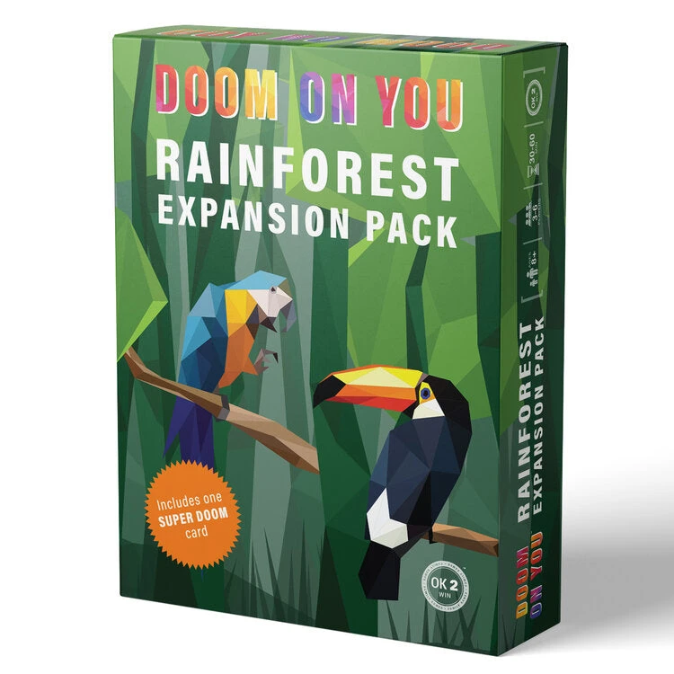 Ok2Win, LLC Board Games Doom On You: Rainforest Expansion 1 Ok2Win, LLC Board Games Doom On You: Rainforest Expansion