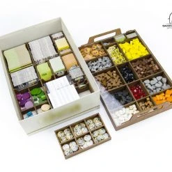 Gaming Trunk - Cave Organizer For Caverna (Walnut)