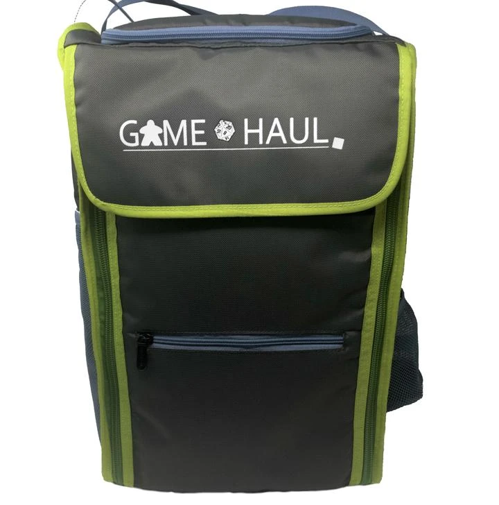 Top Shelf Fun Board Game Bags Game Haul Backpack: Arkham Green 1 Top Shelf Fun Board Game Bags Game Haul Backpack: Arkham Green