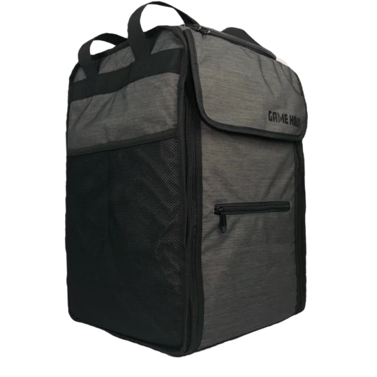 Top Shelf Fun Board Game Bags Game Haul Backpack: Medieval Gray 3 Top Shelf Fun Board Game Bags Game Haul Backpack: Medieval Gray