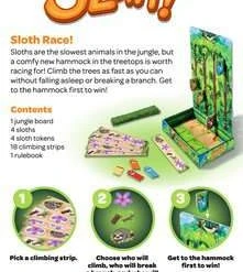 Ravensburger Board Games Ready, Set, Sloth!