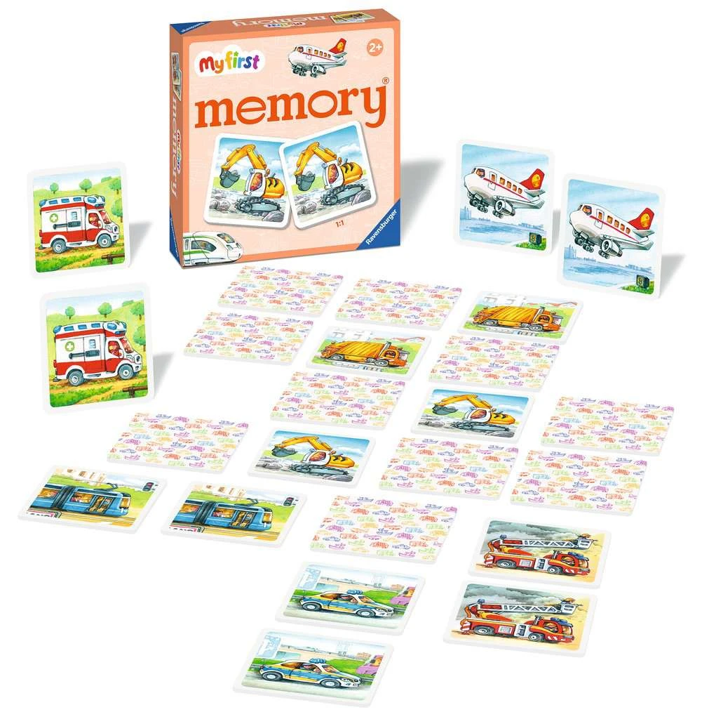 Ravensburger Board Games My First Memory Game - Vehicles 2 Ravensburger Board Games My First Memory Game - Vehicles