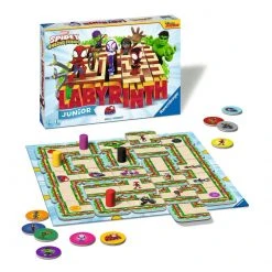 Ravensburger Best Selling Children Games Spidey And His Amazing Friends Labyrinth Junior Game