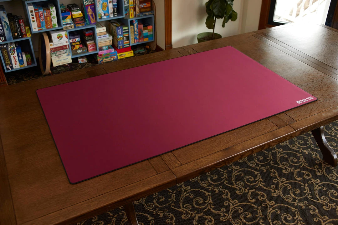 BoardGameTables.com Board Game Playmat (Burgundy) (Medium) Accessories 1 BoardGameTables.com Board Game Playmat (Burgundy) (Medium) Accessories