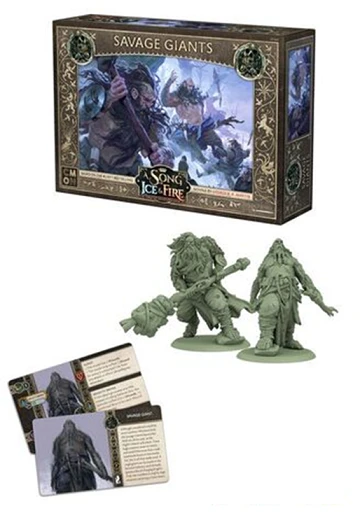 CMON Limited A Song Of Ice & Fire: Tabletop Miniatures Game - Savage Giants Board Games 1 CMON Limited A Song Of Ice & Fire: Tabletop Miniatures Game - Savage Giants Board Games