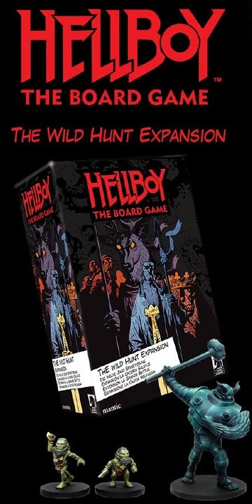 Mantic Games Board Games Hellboy: The Board Game – The Wild Hunt 1 Mantic Games Board Games Hellboy: The Board Game – The Wild Hunt