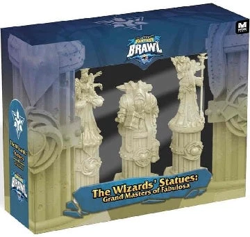 Mythic Games Super Fantasy Brawl - The Wizards Statues 1 Mythic Games Super Fantasy Brawl - The Wizards Statues