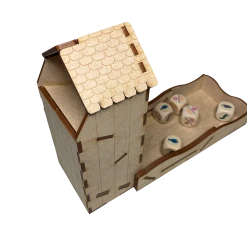 Go7 Gaming - DT-002 Engraved Dice Tower For Wingspan