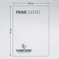 Jun 20-26, 2022 Gamegenic - Prime Sleeves - Yellow (100ct)