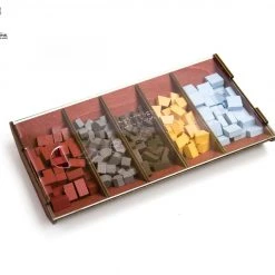 Gaming Trunk - Architects Organizer For Architects Of The West Kingdom (Natural Unstained)