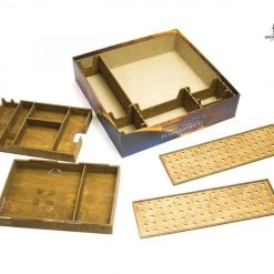 Gaming Trunk - Galactic Roll Organizer For Roll For The Galaxy (Walnut) 25 Gaming Trunk - Galactic Roll Organizer For Roll For The Galaxy (Walnut)