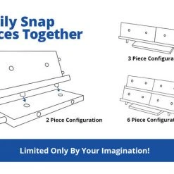 UberStax Universal Game Piece Holders (White)