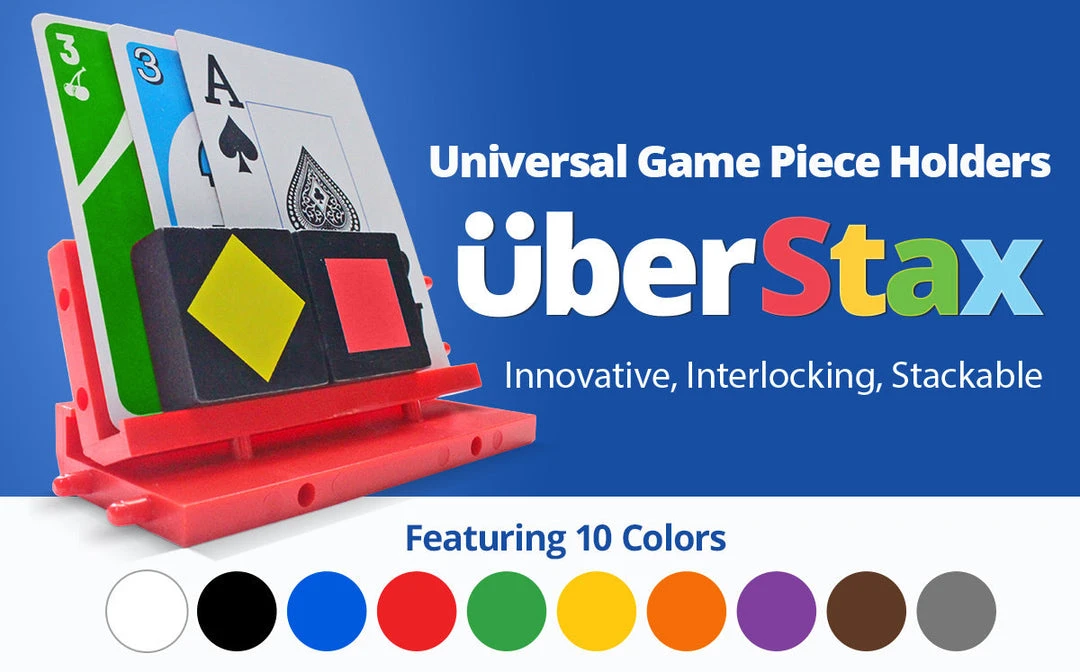 UberStax Universal Game Piece Holders (Purple) Jun 27-Jul 3, 2022 3 UberStax Universal Game Piece Holders (Purple) Jun 27-Jul 3, 2022