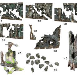 Battle Systems Ltd Battle Systems Scifi Terrain Trader Encampment Core Set (Import)