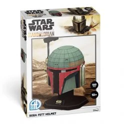 4D Puzz 3D Puzzle: Star Wars: Boba Fett Helmet Style #1 (Medium Size)