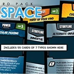 Game Salute Heroes Of Metro City: Time & Space Bonus Card Pack Board Games