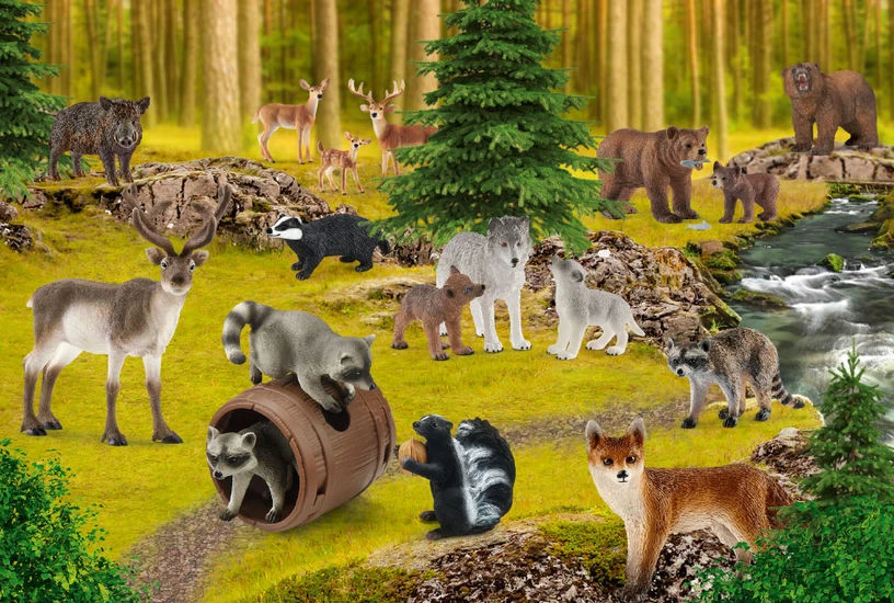 Puzzle - Schmidt Spiele - Wild Life: Where The Raccoons Live (150 Pieces) 2 Puzzle - Schmidt Spiele - Wild Life: Where The Raccoons Live (150 Pieces)