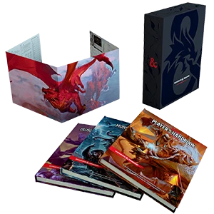WizKids Games Dungeons & Dragons: Core Rules Gift Set (Standard Edition) Jun 13-19, 2022 1 WizKids Games Dungeons & Dragons: Core Rules Gift Set (Standard Edition) Jun 13-19, 2022