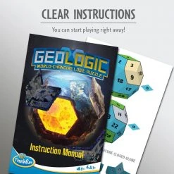 ThinkFun Jun 6-12, 2022 Geologic: World-Changing Logic Puzzle