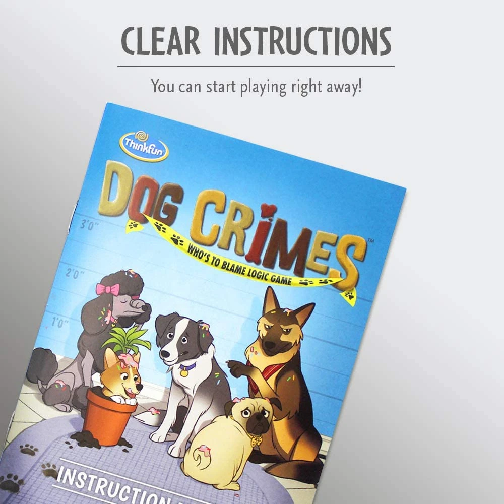 ThinkFun Board Games Dog Crimes 7 ThinkFun Board Games Dog Crimes