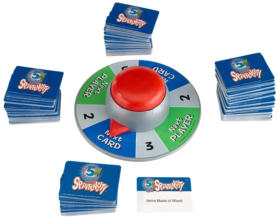 PlayMonster, LLC 5 Second Rule: Spintensity Board Games 3 PlayMonster, LLC 5 Second Rule: Spintensity Board Games