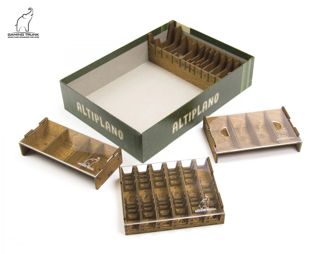 Gaming Trunk - Alpaca Organizer For Altiplano (Rev 2.1) (Walnut) 2 Gaming Trunk - Alpaca Organizer For Altiplano (Rev 2.1) (Walnut)