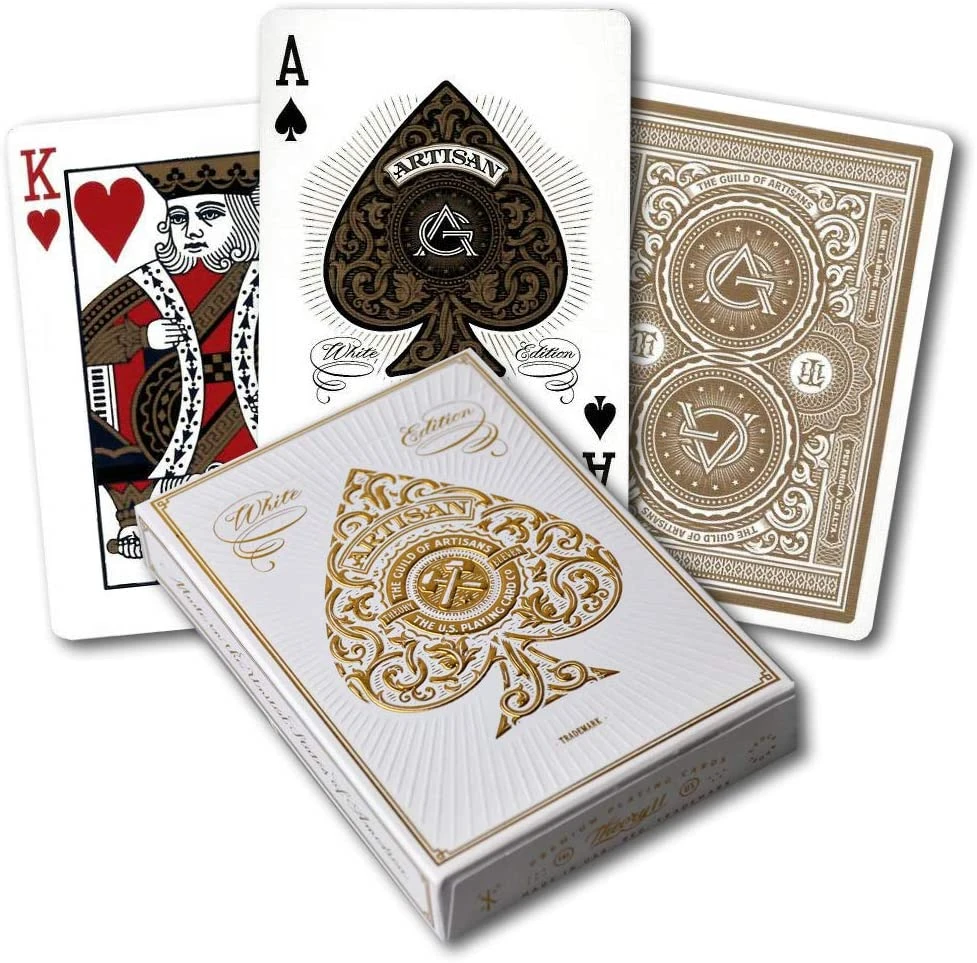 Bicycle Playing Cards - Theory-11 Artisans (White) Board Games 1 Bicycle Playing Cards - Theory-11 Artisans (White) Board Games