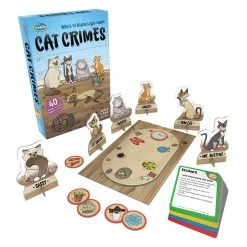 ThinkFun Cat Crimes (English) Board Games