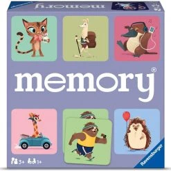 Ravensburger Memory - Wild World Of Animals (Box Damage)