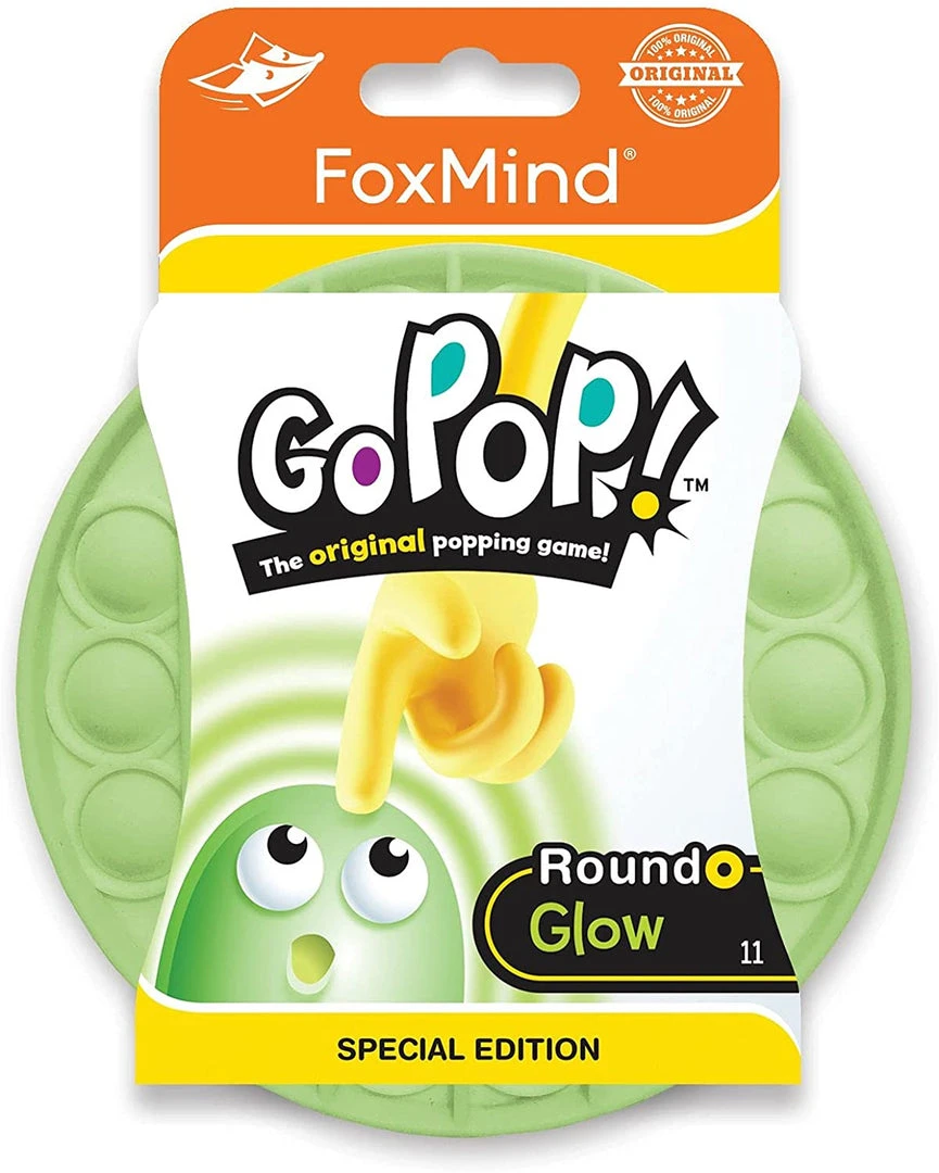 FoxMind Best Selling Children Games Go Pop! Roundo Special Edition 11: Glow In The Dark 1 FoxMind Best Selling Children Games Go Pop! Roundo Special Edition 11: Glow In The Dark