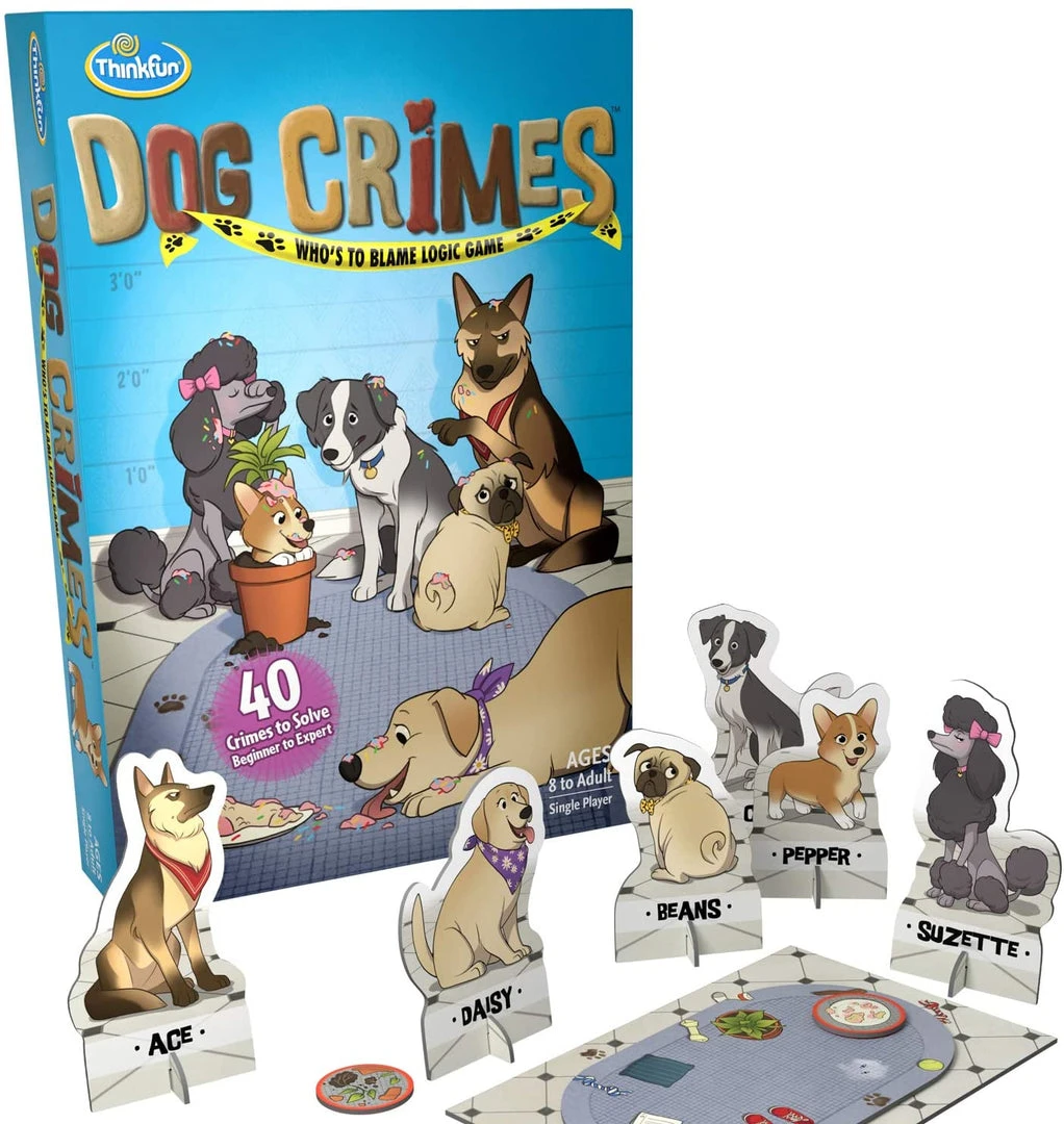 ThinkFun Board Games Dog Crimes 1 ThinkFun Board Games Dog Crimes