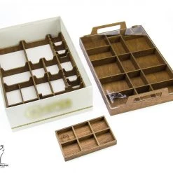 Gaming Trunk - Cave Organizer For Caverna (Walnut)