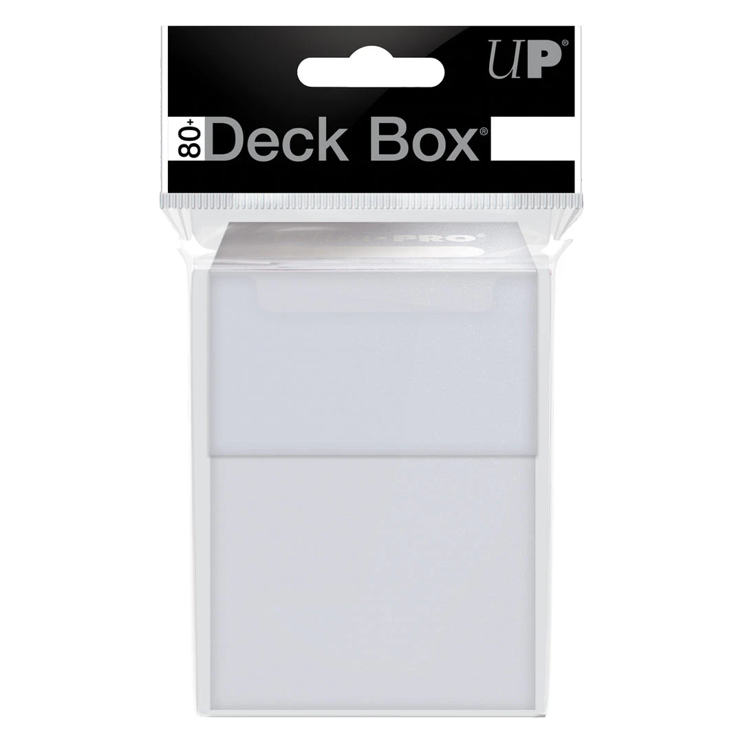 Deck Boxes Ultra Pro - PRO 80+ Deck Box: Clear 2 Deck Boxes Ultra Pro - PRO 80+ Deck Box: Clear
