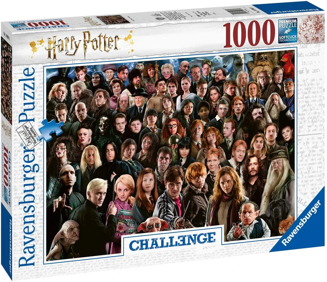 Puzzle - Ravensburger - Challenge Puzzle: Harry Potter (1000 Pieces) May 16-22, 2022 1 Puzzle - Ravensburger - Challenge Puzzle: Harry Potter (1000 Pieces) May 16-22, 2022