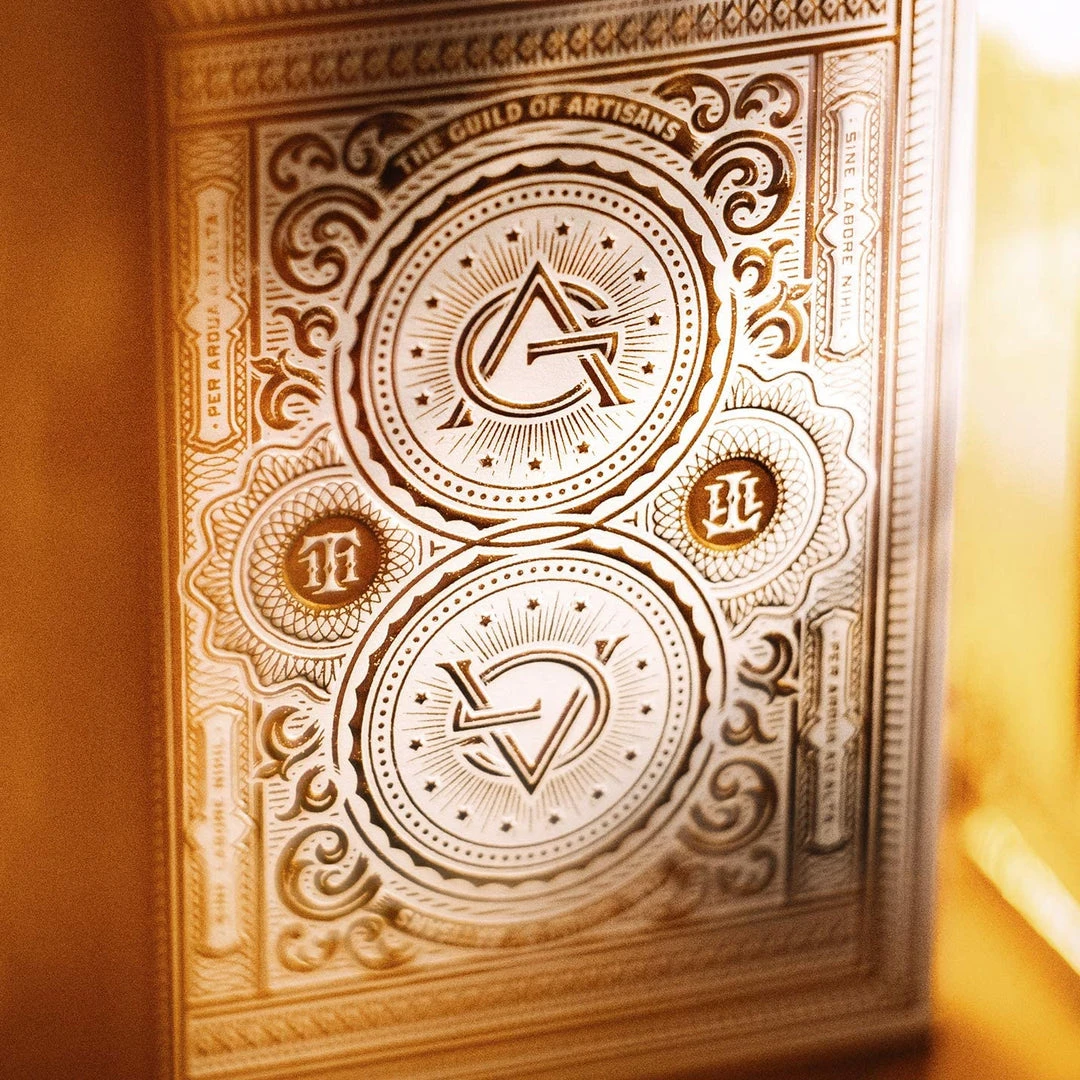 Bicycle Playing Cards - Theory-11 Artisans (White) Board Games 2 Bicycle Playing Cards - Theory-11 Artisans (White) Board Games