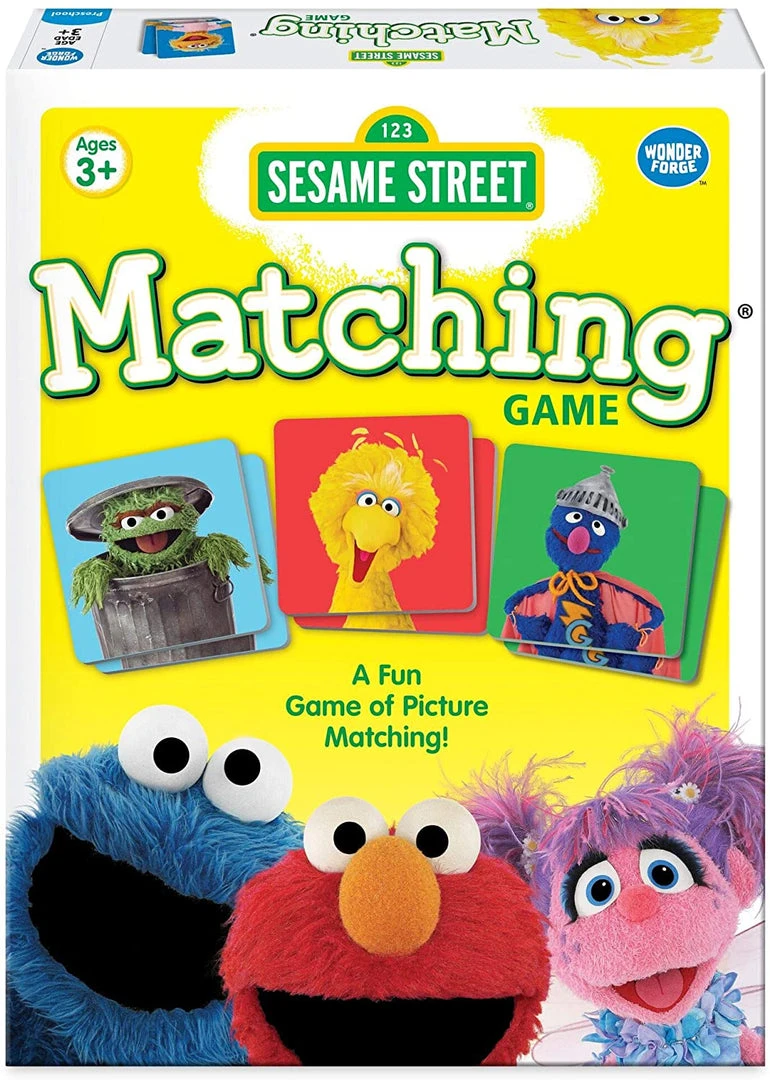 Wonder Forge Board Games Matching Game - Sesame Street 2 Wonder Forge Board Games Matching Game - Sesame Street