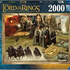 May 16-22, 2022 Puzzle Ravensburger - Lord Of The Rings: The Fellowship Of The Ring (2000 Pieces)