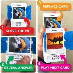 Poptacular 100 PICS - Animals Board Games