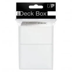 Deck Boxes Ultra Pro - PRO 80+ Deck Box: White